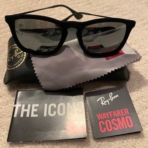 Ray- Ban black velvet Chris sunglasses